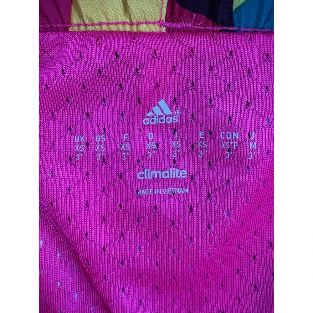 Adidas - Running Shorts Geometric Kaleidoscope Climalite - Multi - XS - Womens